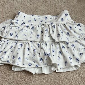 Wild Fable Blue Floral Skirt